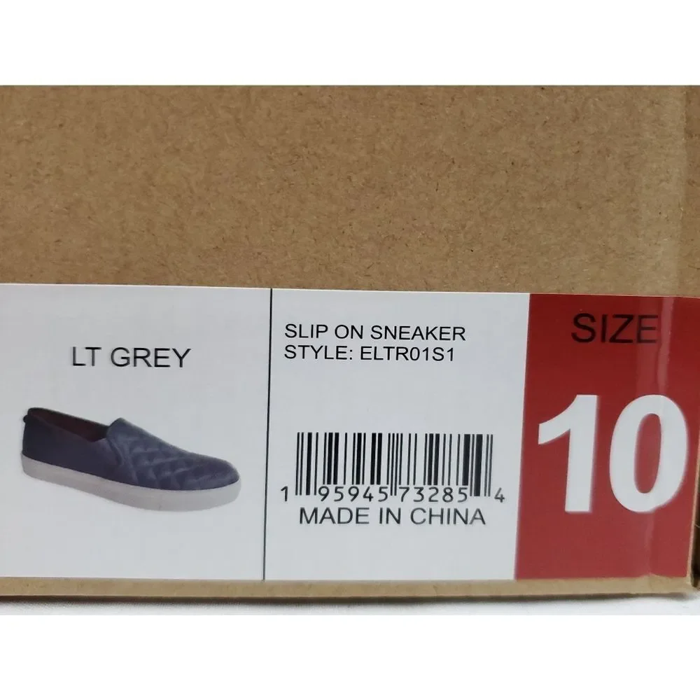 Steve Madden Lt Grey Slip On Sneakers - Picture 10 of 10